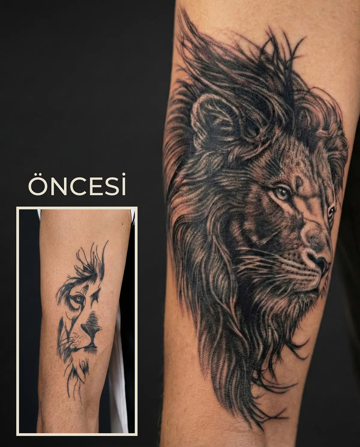 Kadıköy Body Art dövme kapatma ve düzeltme çalışması