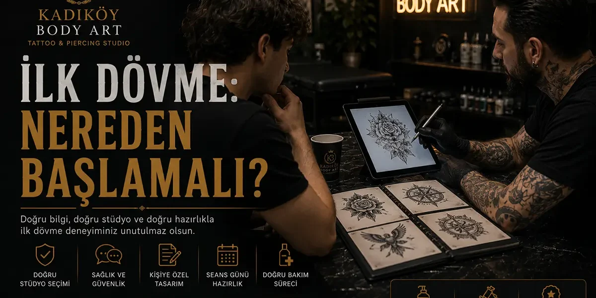 Kadıköy Body Art ilk dövme rehberi kapak görseli