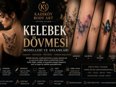 Kadıköy Body Art kelebek dövmesi modelleri ve anlamları rehberi kapak görseli