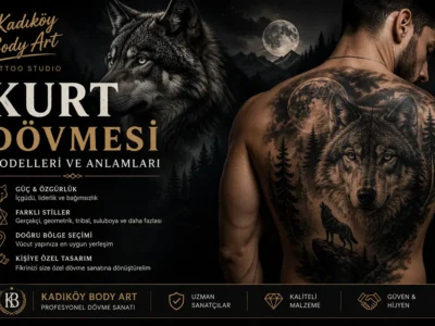Kadıköy Body Art kurt dövmesi modelleri ve anlamları rehberi kapak görseli