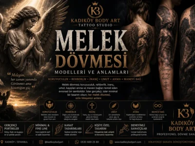Kadıköy Body Art melek dövmesi modelleri ve anlamları rehberi kapak görseli