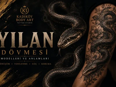 Kadıköy Body Art yılan dövmesi modelleri ve anlamları rehberi kapak görseli