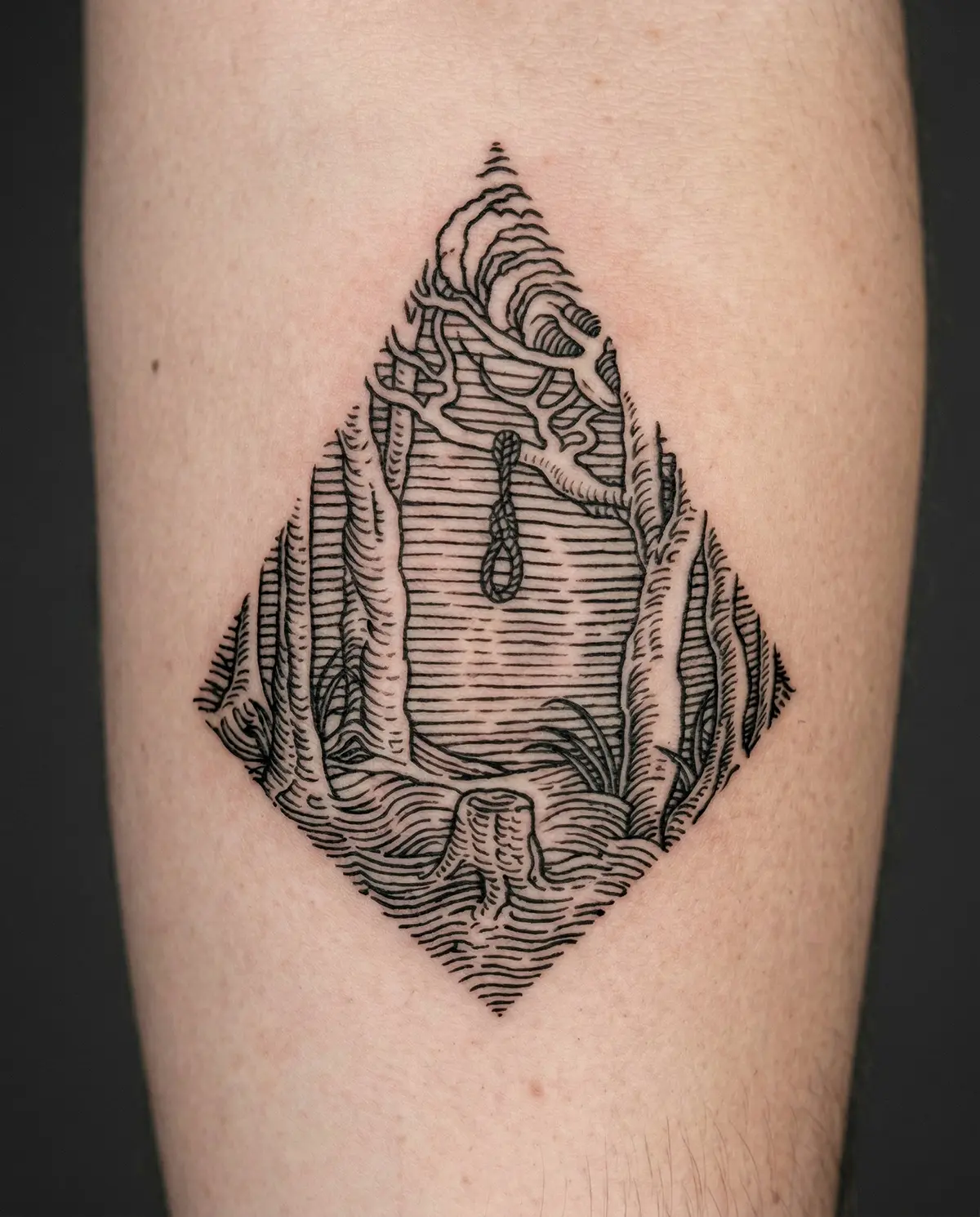 Woodcut Orman