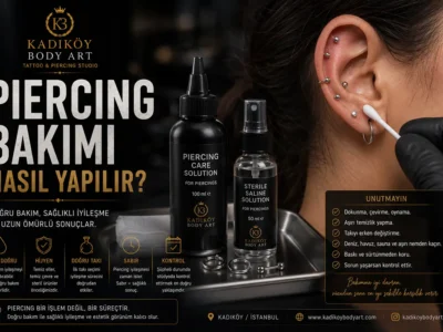 Kadıköy Body Art piercing bakımı rehberi kapak görseli